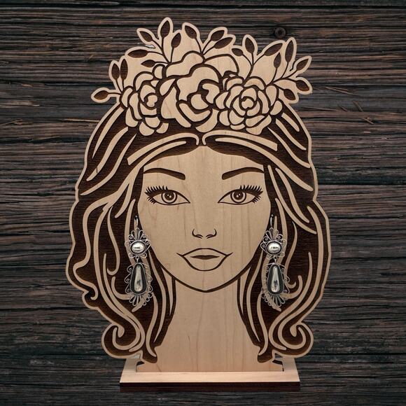 FEDERICO JIMENEZ Sterling Silver Statement Dangle Earrings Repousse & Scrolls - Picture 3 of 3